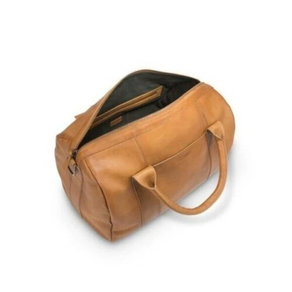 NEW Tecovas Desert Brown Leather Medium Weekender Travel Duffle