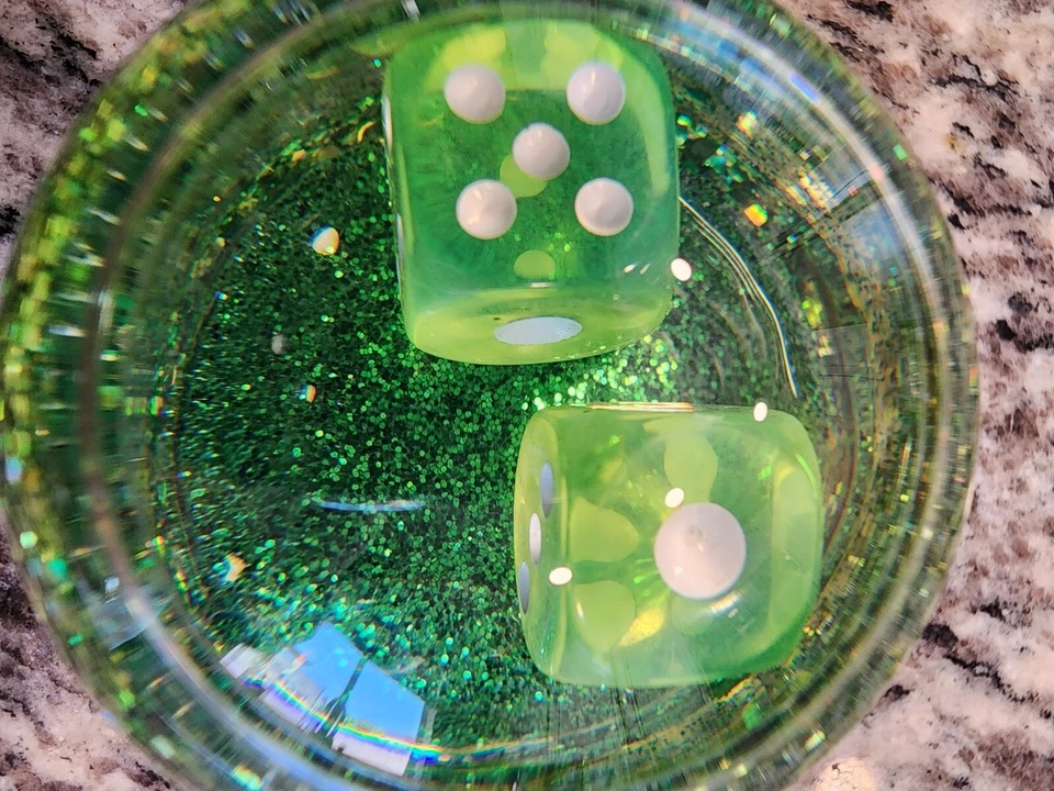 Dados de traqueteo de perilla de cambio personalizada de colección Hot Rat Rod palanca de cambios rata fink camionero Foto 3 de 4