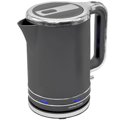 Electric Kettle Fast Boil Cordless Illuminating Jug 3000W Grey