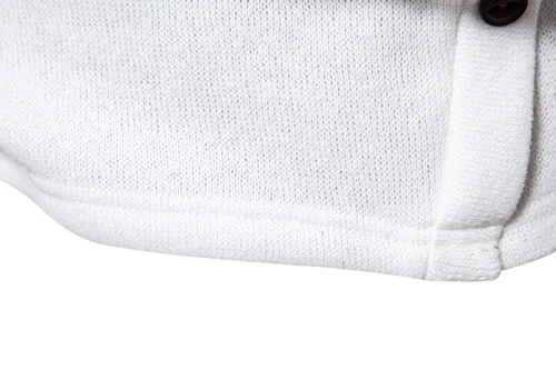 British Style Mens Casual Pile Neck High Collar Long Sleeve Pullover Top Sweater - Bild 20 von 28