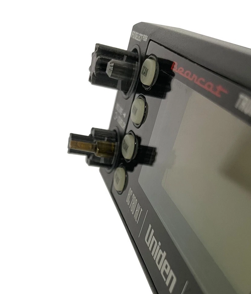 Uniden BC780XLT Radio Control Knobs Kit - Black - Image 4 of 4