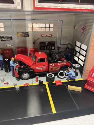 Rare Snap-On Tools 1950's Garage Display & Matching Vehicles Set 1