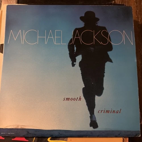 Michael Jackson Smooth Criminal 12" Vinyl Single 5 re-mixes Epic VG+