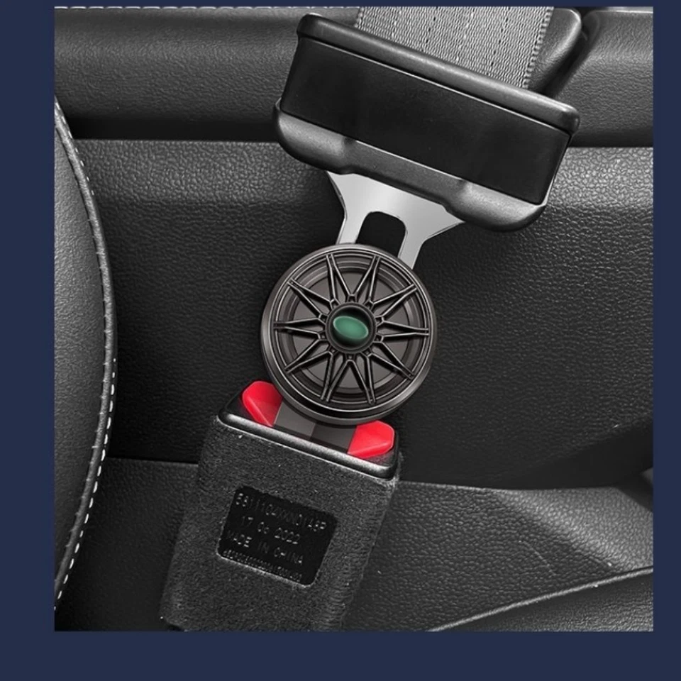 2PCS Car Safety Seat Belt Clips Clamp Buckle Adjustment Lock Fits for Cadillac - Image 3 of 4