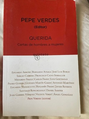 Tbuch ''PEPE VERDES (Editor) Querida, Cartas de hombres a Mujeres''  quinteto