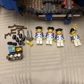 Vintage Lego 6274 Pirates Caribbean Clipper Ship Complete With Manual 