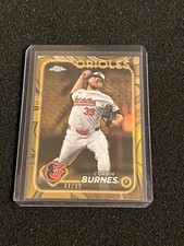 Corbin Burnes 2024 Topps Chrome Gilded Collection #d /99 Orioles #47