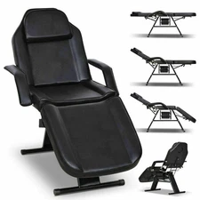 75" Salon SPA Massage Bed Tattoo Barber Chair Facial Table Beauty W/ Basket
