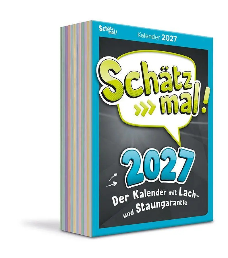 Schätz mal! Kalender 2027 | Deutsch | Taschenbuch | 638 S. | 2027 - Image 3