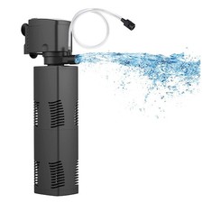 Aquarium Filter for 40-150 Gal. Tank Crystal 300GPH Biochemical Filtration Po...