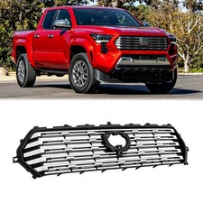 For Toyota Tacoma Limited 2024 2025 2026 Chrome Front Bumper Grille Grill Sliver For Toyota Tacoma Limited 2024 2025 2026 Chrome Front Bumper Grille Grill Sliver