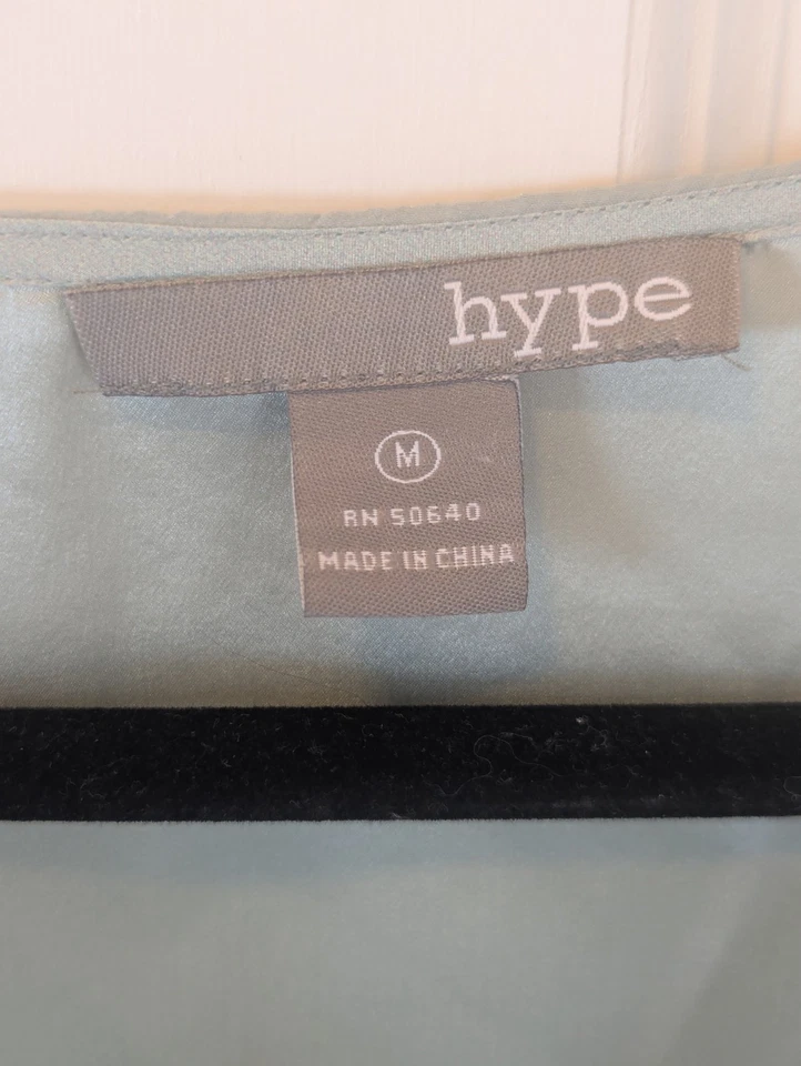 Top túnica acuarela floral 100 % seda fluido arte para usar boho bombo talla mediana Foto 4 de 4