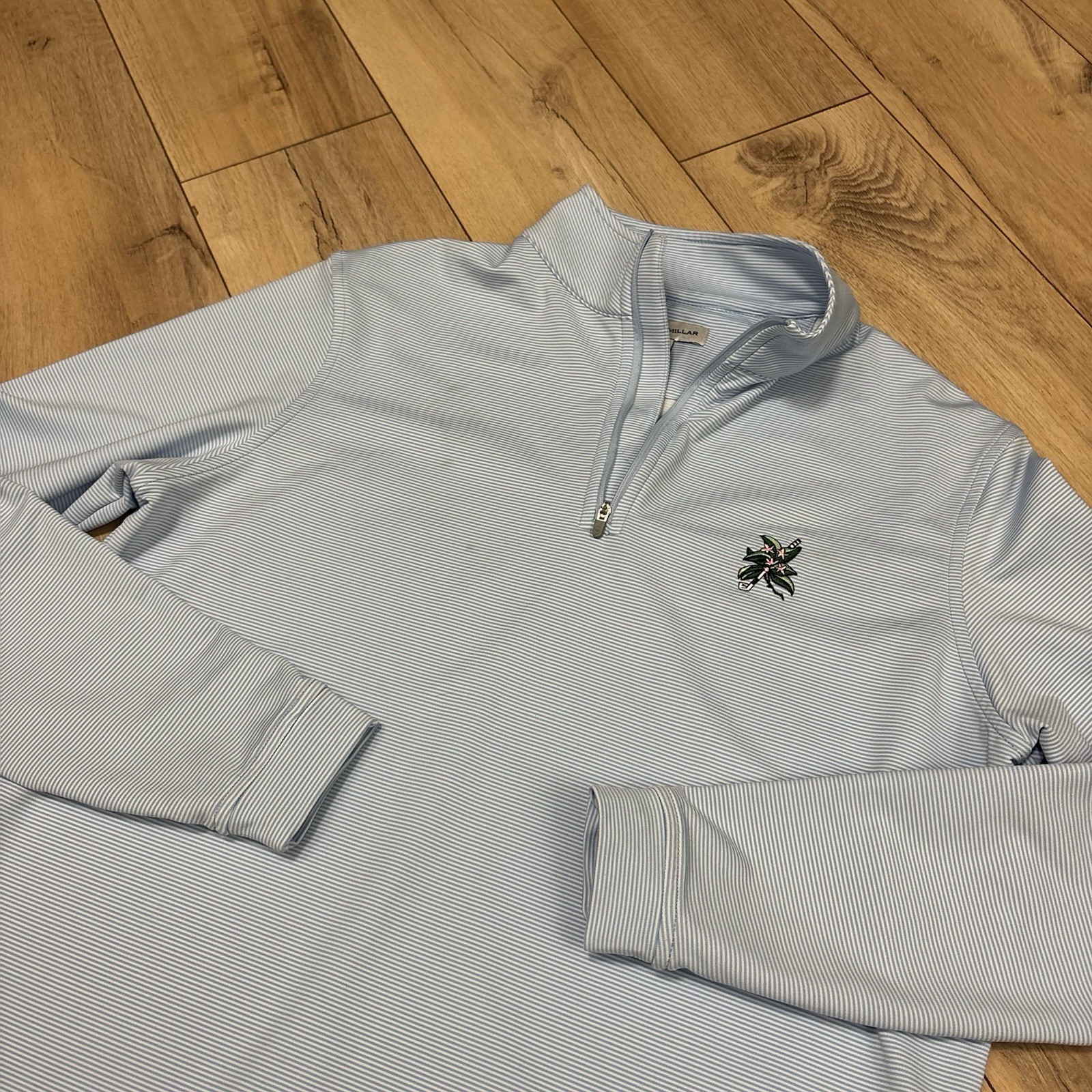 Peter Millar Pullover Small Blue Perth Performanc… - image 2