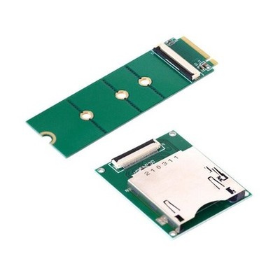 CFexpress Kabel 20cm Typ B Buchse zu NVME M-key M.2 NGFF Stecker Adapter in Grün