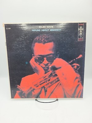 Miles Davis 'Round About Midnight VG++ LP Columbia Mono Early 1B 1A Vinyl Record