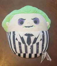 NEW, Squishmallows Beetlejuice 7.5  Halloween Movie Plush Toy