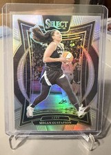 2025 Panini Select WNBA Megan Gustafson Silver Prizm Concourse Las Vegas Aces