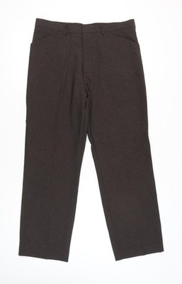 Braune Anzughose Herren UK Größe 36 Greenwoods Regular Fit