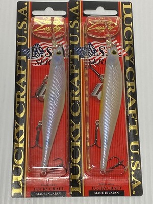 Jerkbaits by Lucky Craft, Lot of 2, Lightning Pointer 110 DD, 1/2 oz., New