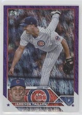 2023 Topps Series 2 Retail Purple Foil 62/799 Jameson Taillon #384 13xo