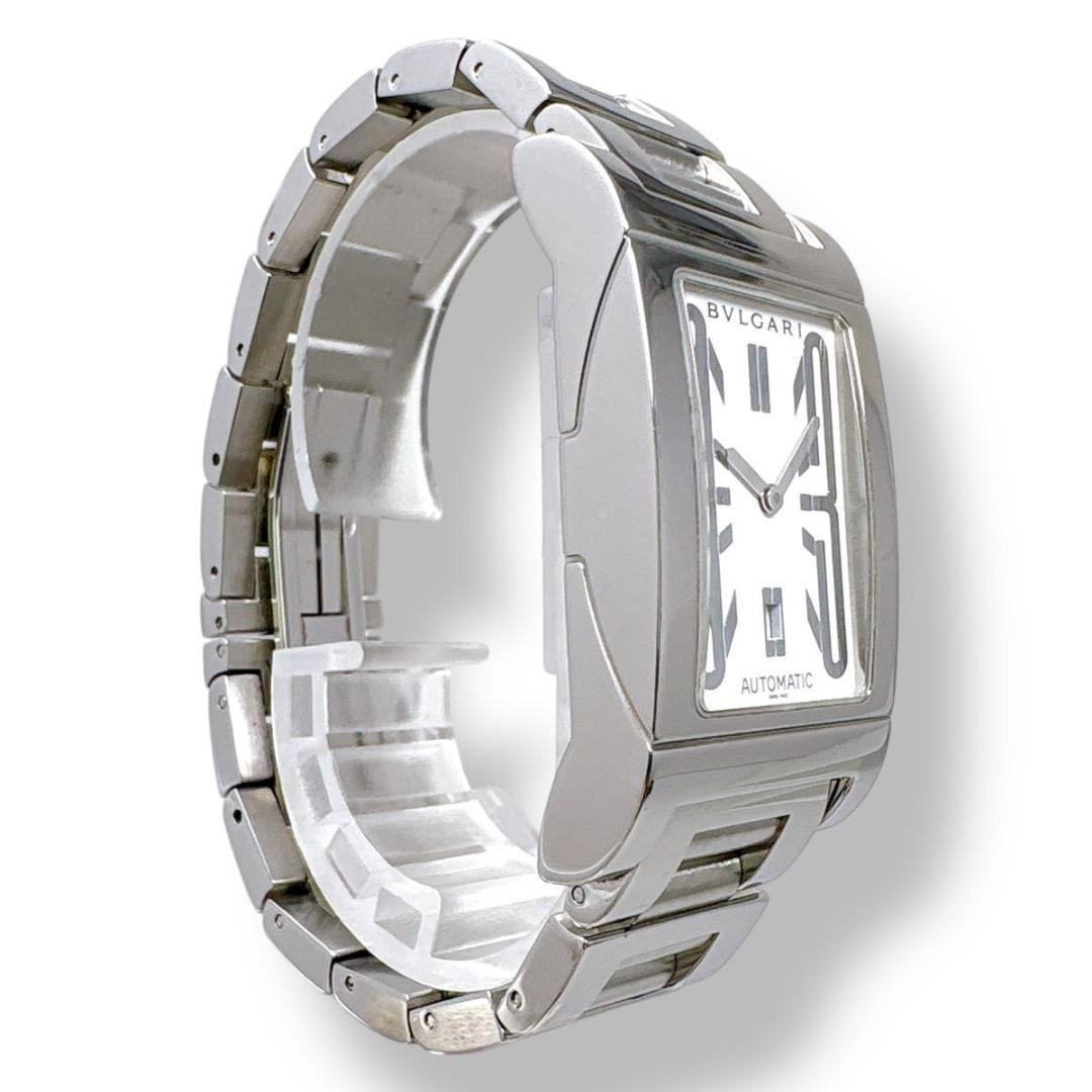 Bvlgari Rettangolo RT45S Automatic White Men's Watch Excellent Working image 4