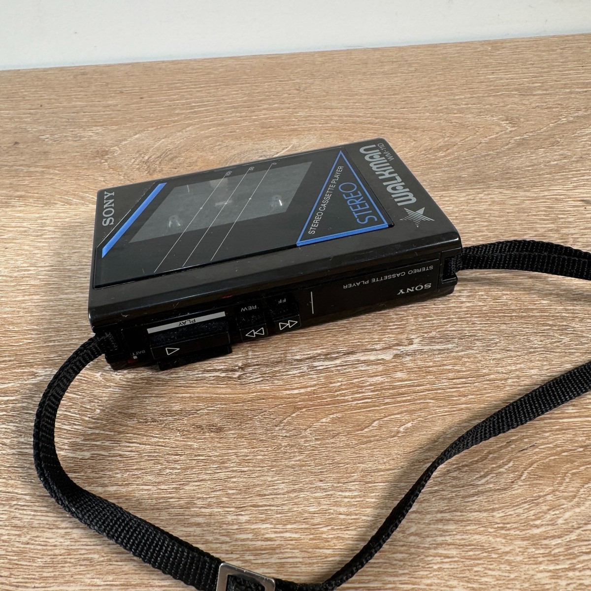 Rare Sony Walkman Wm-11d Stereo Cassette Player PARTS ONLY w/ MDR