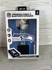 Seattle Seahawks Cornhole Table Top Toss MINI Game Bluetooth Speaker NFL New