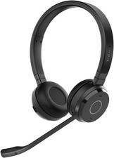 Jabra Evolve 65 TE Third Edition Wireless Dual-Ear Headphones Noise-Canceling