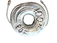 100FT Cat6 PoE IP Camera NVR Ethernet Cable Outdoor/Indoor RJ45 Jacks Cord Wire