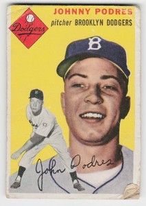 2003 Topps Heritage #RO-JPO Johnny Podres Real One Autographs