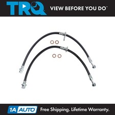 Trq Brake Hose Set Fits 2013-2018 Acura Rdx Trq Brake Hose Set Fits 2013-2018 Acura Rdx
