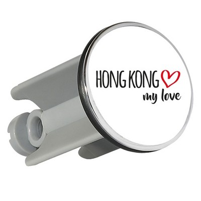Waschbeckenstöpsel Hong Kong my love Geschenkidee Hong Kong Geschenk Präsent Mit