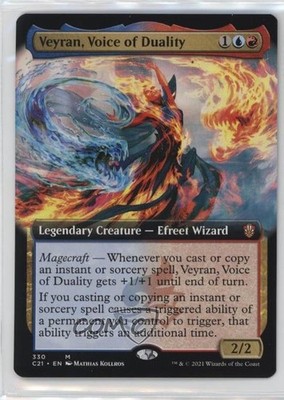 Extended Art - Veyran Voice of Duality Magic: Commander 2021 C21 #330