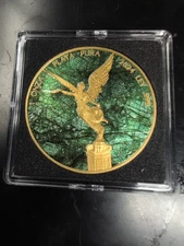 🔥 2024 Libertad Guatamala Green Marble Mint Limit To 500 - .999 Silver