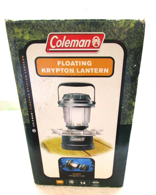 NEW in Box Coleman Floating Krypton Lantern 14 Hours of Light