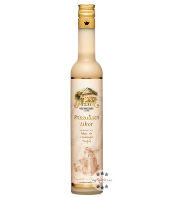 Prinz Prinzalinen Likör verfeinert mit Marc de Champagne Trüffel / 15 % Vol. ...