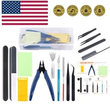 10Pcs Model Tools Craft Set Modeler Building Kit for Gundam Basic Model Assem...