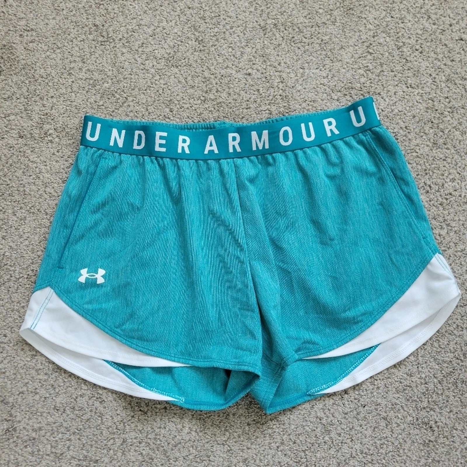 Under Armour Running Shorts M NWT Green