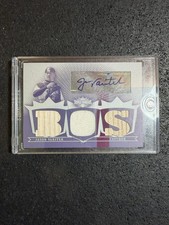 2007 Topps Triple Threads Jason Varitek Patch Auto 1/1 (White Whale) #TTRA-149