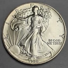 1986 American Silver Eagle 1 oz .999 Fine Silver Coin ASE d564