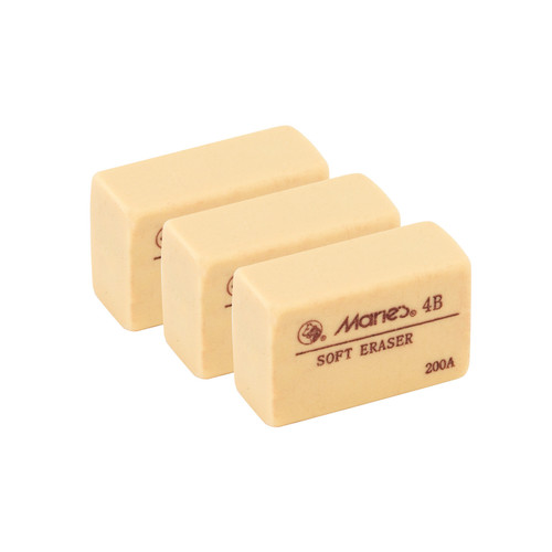 Marie's 4B Eraser - 3 Pack