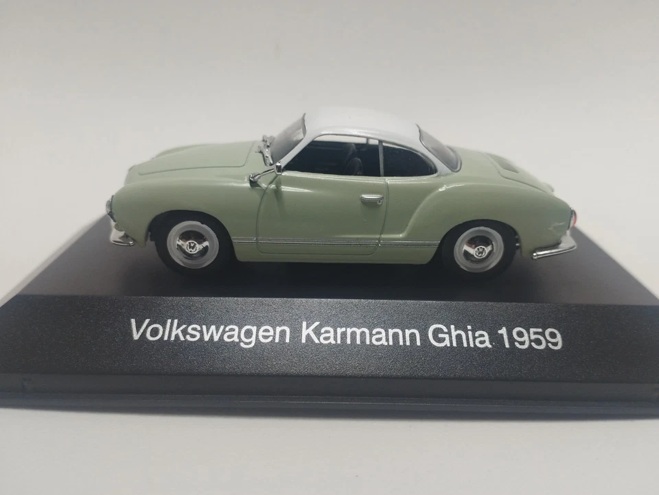 Voiture miniature 1/43 Volkswagen Karmann Ghia de 1959 - Photo 2/4