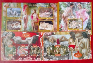 PIN UP NAAKT 4 BLOKJES LB024