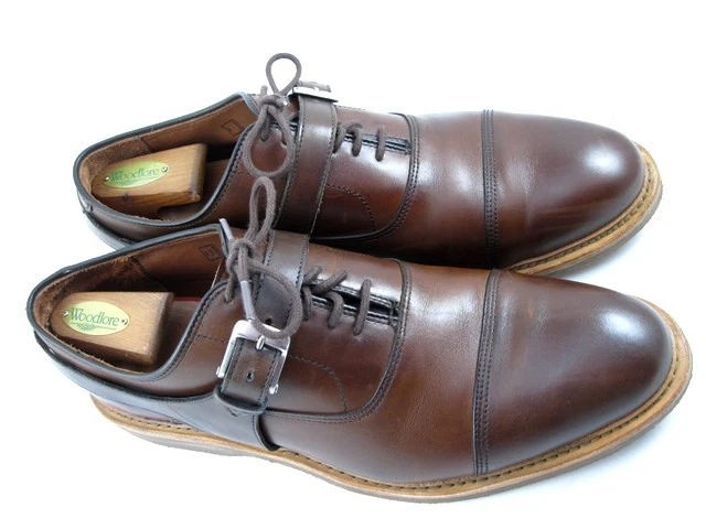 Allen Edmonds "PARK AVENUE VELO" Cap Toe Dress Shoe 11 D Dark Chili USA (696N) - Image 3 of 4