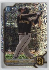 2022 Bowman Chrome Prospects Speckle Refractor /299 Zayed Salinas #BCP-122 0q4s
