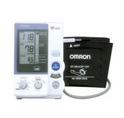 Omron Upper Arm Blood Pressure Monitor HEM-907 Digital Display with Accessories