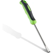 Stand Up Dandelion Weeder Manual Root Remover Tool Long Handle Stainless Steel