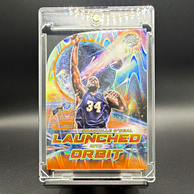 Topps Cosmic Chrome Launched Into Orbit Shaquille O'Neal LIO-21  01/25