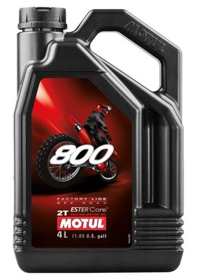   MOTUL 800 FACTORY LINE OFF ROAD 2T RACING MOTORÖL 4L  