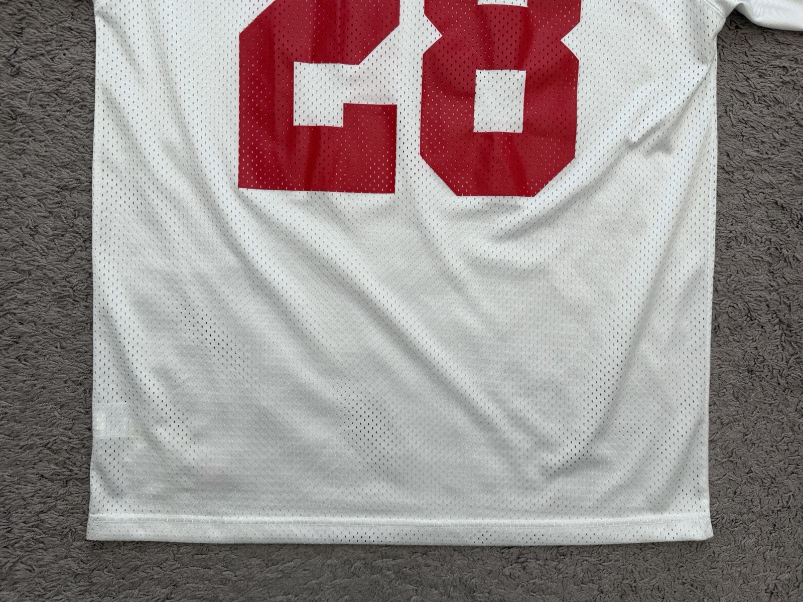 Nike Ohio State Buckeyes #28 Chris Beanie Wells White Jersey Men’s Size Large thumbnail 18